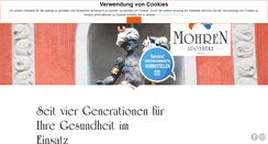 Desktop Screenshot of mohren-apotheke-erlangen.de