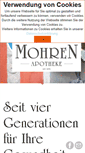 Mobile Screenshot of mohren-apotheke-erlangen.de